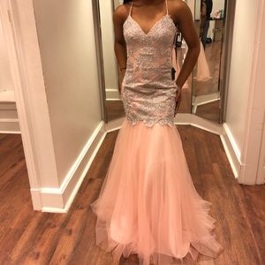 Pink Camille La Vie Prom Dress